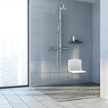 Contemporary best sale shower seat